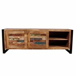 Bunte Anrichte Mianica Im Industrial-Look -Lana Sales bunte anrichte im industrial look mit esengestell mianica 05