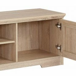 Country TV Unterschrank In Holznachbildung Eiche - Rienva -Lana Sales country tv unterschrank in holznachbildung eiche 2 tuerig 2 faecher rienva 05