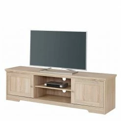 Country TV Unterschrank In Holznachbildung Eiche - Rienva
