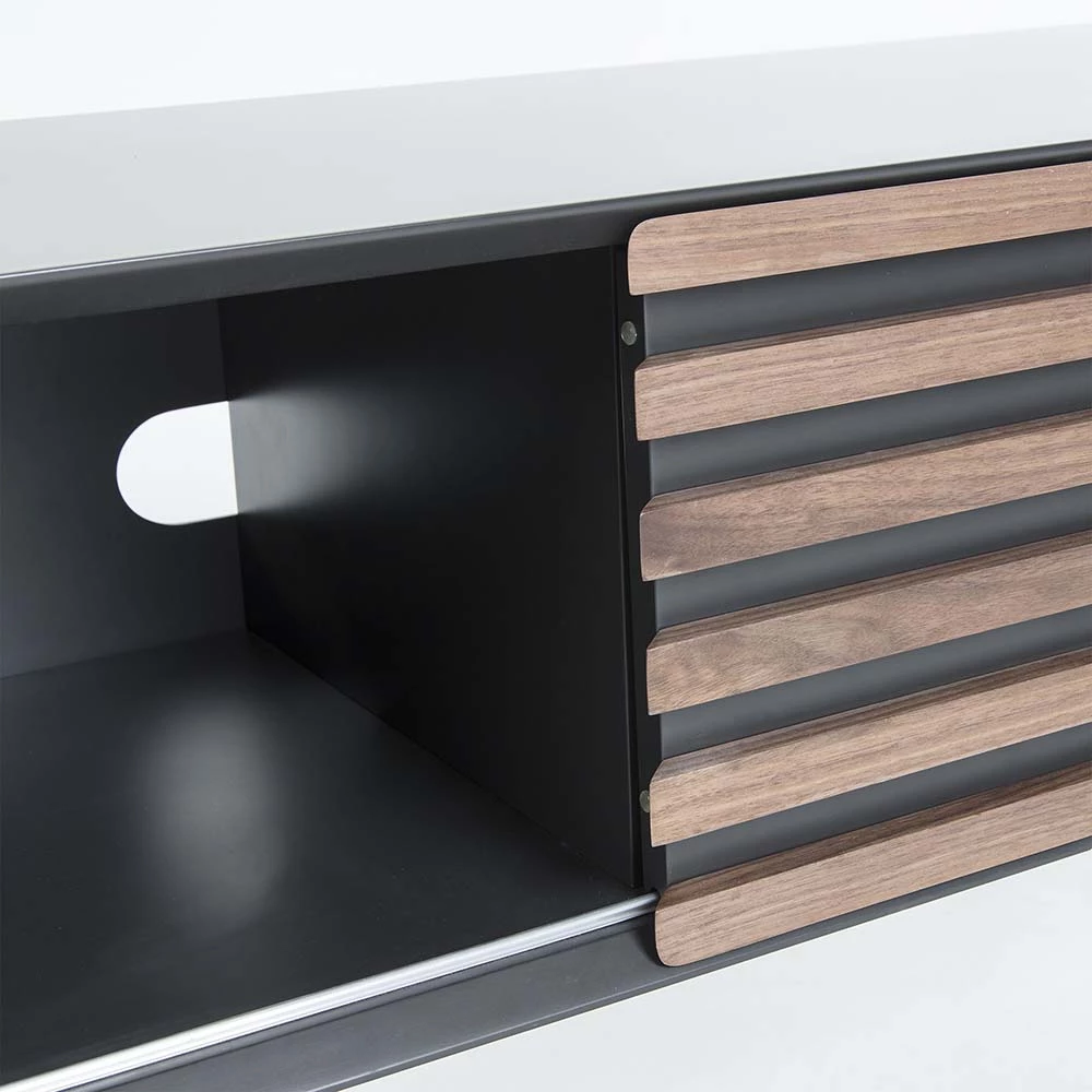 Design Lowboard Für Fernseher Trupea In Dunkelgrau 6 Design Lowboard Für Fernseher Trupea In Dunkelgrau – Bild 4