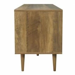 Design Lowboard Für TV In Grau & Natur - Ascolano -Lana Sales design lowboard fuer tv in grau natur mit 2 tueren 2 faechern ascolano 03