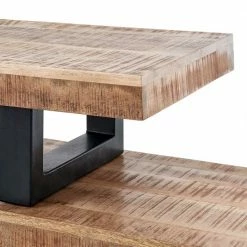 Design TV Tisch Im Industry Und Loft Stil - Gomata (zweiteilig) -Lana Sales design tv tisch im industry und loft stil aus massivholz metall gomata 03