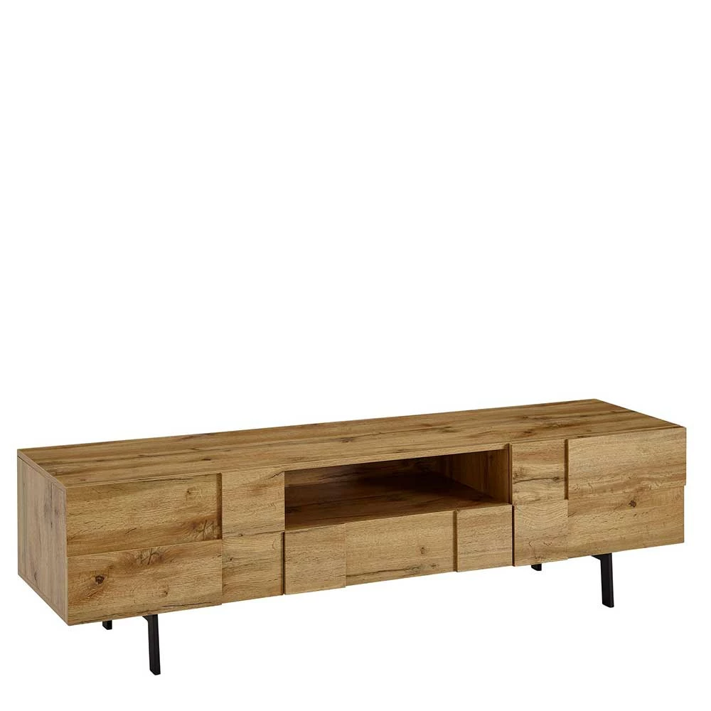 Designer TV Unterschrank In Eiche Optik - Tiorondo 3 Designer TV Unterschrank In Eiche Optik - Tiorondo