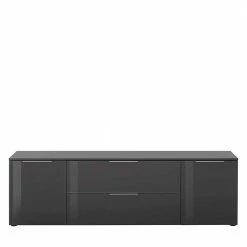 Dunkelgraues TV Board Glasbeschichtet - Noliesda -Lana Sales dunkelgraues tv board glasbeschichtet made in germany noliesda 02