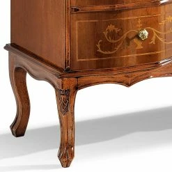 Edle Barock TV Kommode In Nussbaumfarben - Motiz -Lana Sales edle barock tv kommode in nussbaumfarben 87x74x37 cm motiz 02