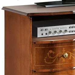 Edle Barock TV Kommode In Nussbaumfarben - Motiz -Lana Sales edle barock tv kommode in nussbaumfarben 87x74x37 cm motiz 04