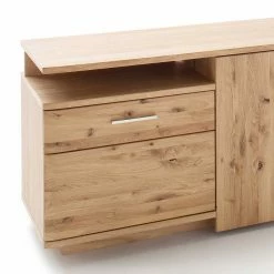 Eiche Bianco TV Unterschrank 210 Cm Breit - Crokas -Lana Sales eiche bianco tv unterschrank 210 cm breit 2 tuerig 2 schubladen crokas 04