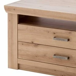 Eiche Dekor TV Board Mit 2 Schubladen - Wykina -Lana Sales eiche dekor tv board mit 2 schubladen regalfach schrankfach wykina 03