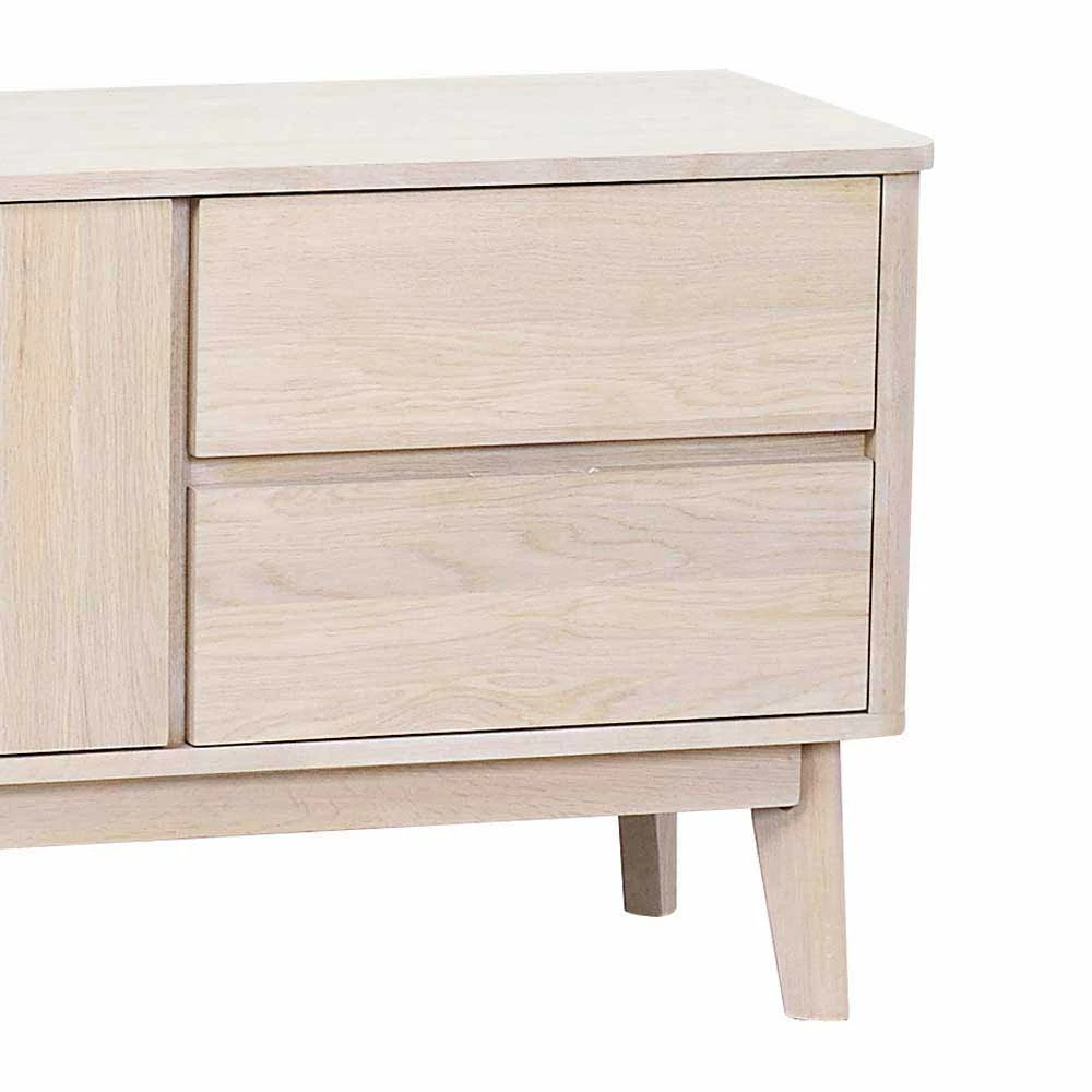 Eiche Massivholz TV Schrank in White Wash - Navassa Eiche Massivholz TV Schrank In White Wash - Navassa -Lana Sales eiche massivholz tv schrank in white wash 152 cm breit navassa 02
