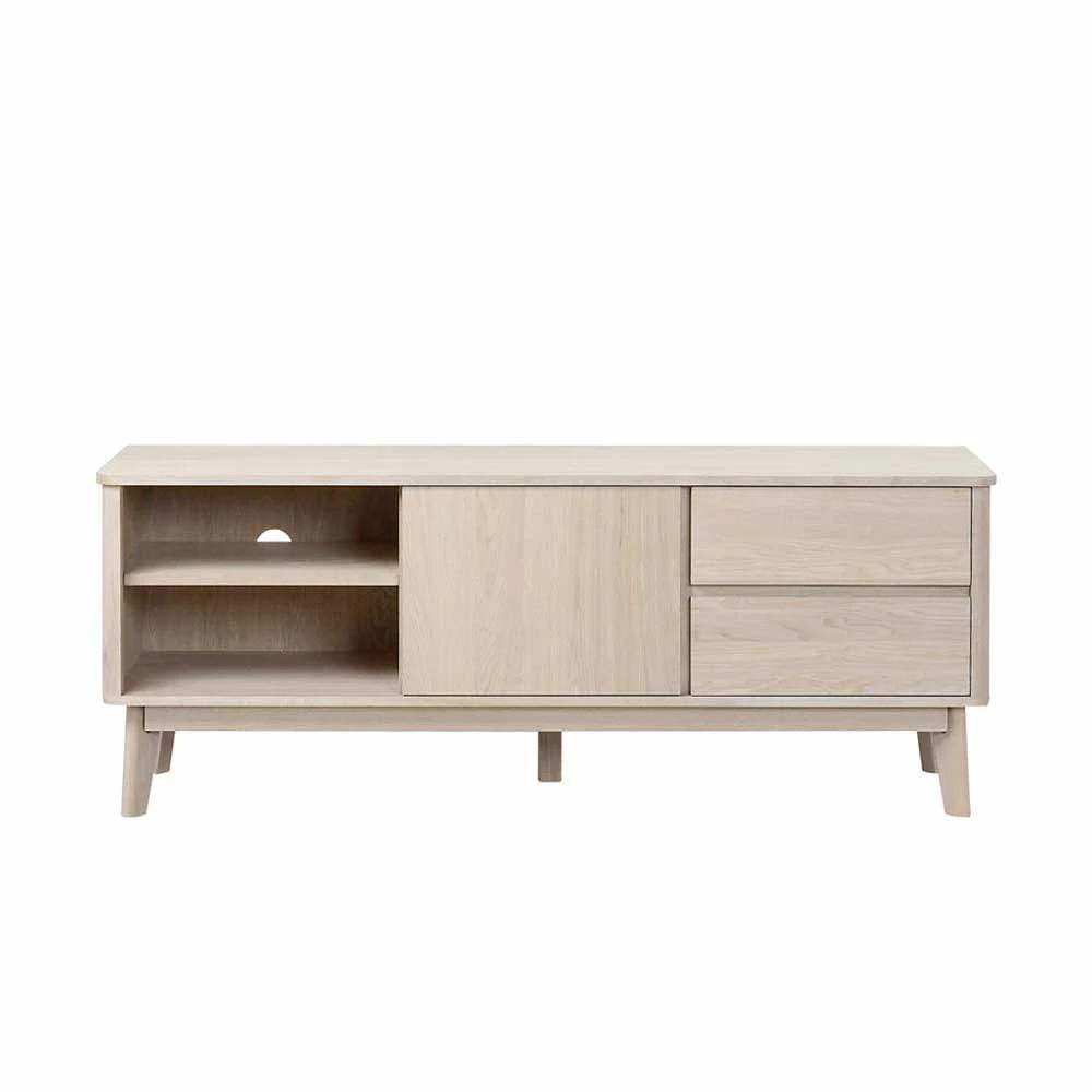 Eiche Massivholz TV Schrank in White Wash - Navassa Eiche Massivholz TV Schrank In White Wash - Navassa -Lana Sales eiche massivholz tv schrank in white wash 152 cm breit navassa 04