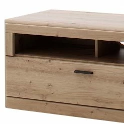 Elegante TV Bank In Eiche & Grau - Larinca -Lana Sales elegante tv bank in eiche grau aus mdf 159x50x51cm larinca 04