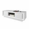 Eleganter TV Schrank In Weiß - Harmons -Lana Sales eleganter tv schrank in weiss mit zwei tueren 156cm breite harmons f