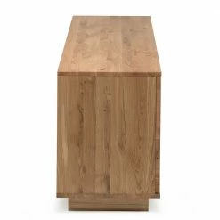 Elegantes Lowboard Aus Eiche Geschliffen & Geölt - Vergavo -Lana Sales elegantes lowboard aus eiche geschliffen geoelt handgearbeitet vergavo 03