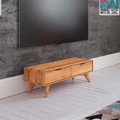 Elegantes TV Lowboard Aus Kernbuche Holz - Junola 9 Elegantes TV Lowboard Aus Kernbuche Holz - Junola -Lana Sales elegantes tv lowboard aus kernbuche holz massiv in natur geoelt junola 02
