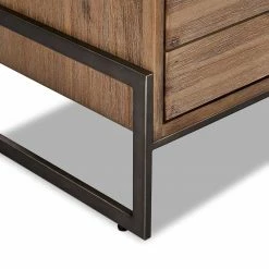 Factory Style TV Board Aus Akazie - Intinesta -Lana Sales factory style tv board aus akazie stahl mit 152cm breite intinesta 04