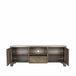 Factory Style TV Board Im Spind Design - Pature -Lana Sales factory style tv board im spind design aus metall in grau pature 03