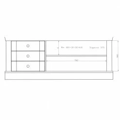 Fernseh Unterschrank Sibiuta Im Landhausstil -Lana Sales fernseh unterschrank landhausstil kiefer teilmassiv sibiuta 04