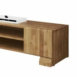 Fernsehmöbel Vaskov Aus Wildeiche Massivholz -Lana Sales fernsehmoebel wildeiche massivholz 160 cm vaskov 03