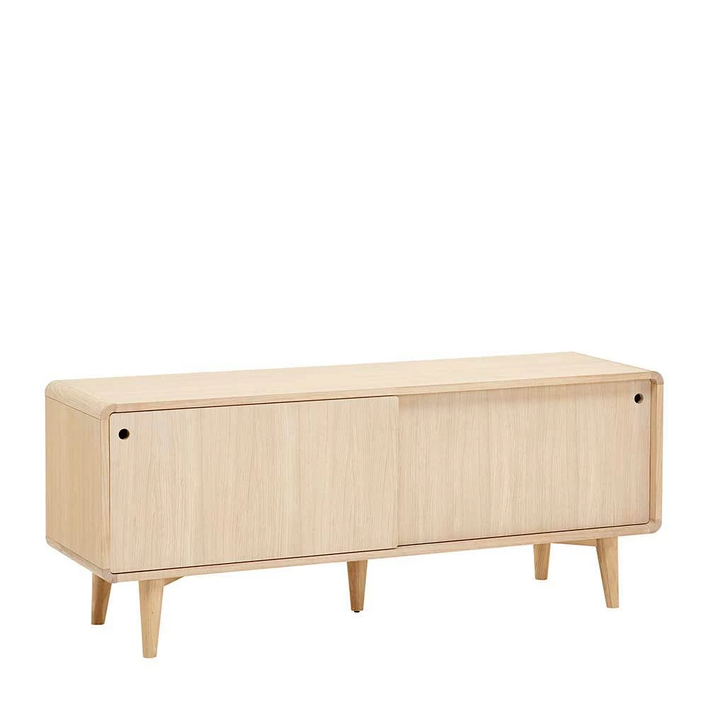 Holz Retro TV Bank Mit Schiebetüren - Kartezi 3 Holz Retro TV Bank Mit Schiebetüren - Kartezi