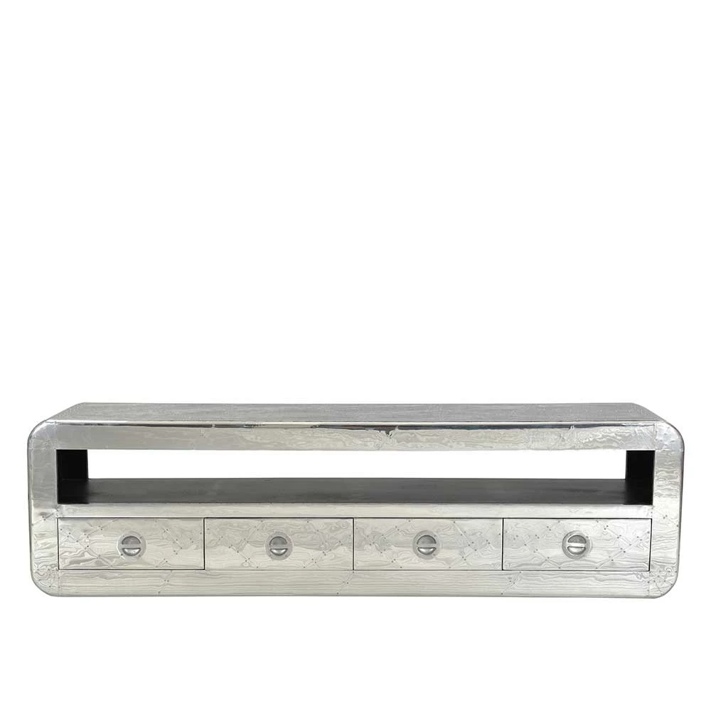 Industry TV Lowboard Pilot Mit Aluminium Verkleidet 4 Industry TV Lowboard Pilot Mit Aluminium Verkleidet – Bild 2