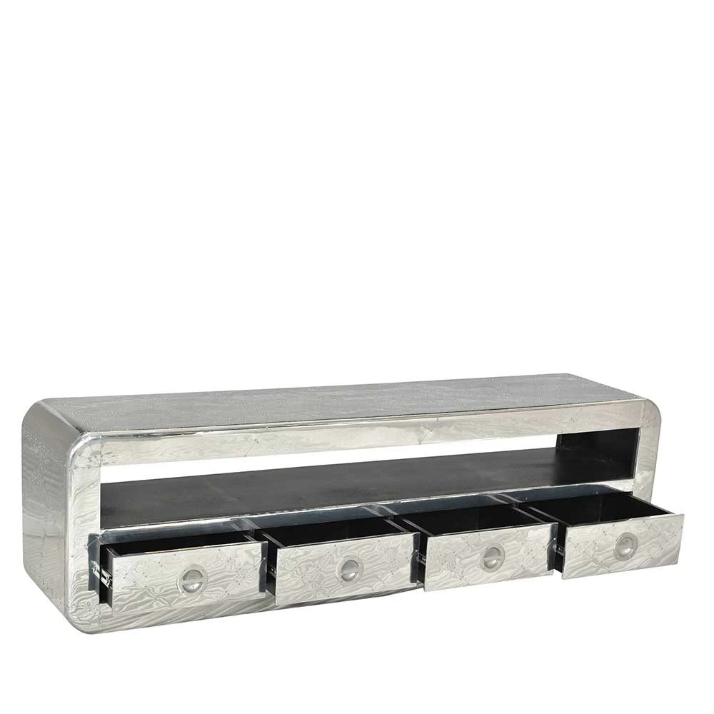 Industry TV Lowboard Pilot Mit Aluminium Verkleidet 5 Industry TV Lowboard Pilot Mit Aluminium Verkleidet – Bild 3