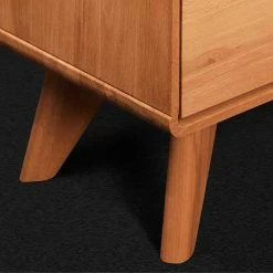 Kernbuche Lowboard Mit Zwei Schubladen - Junola I -Lana Sales kernbuche lowboard mit zwei schubladen drehtuer 90x49x40cm junola i 03