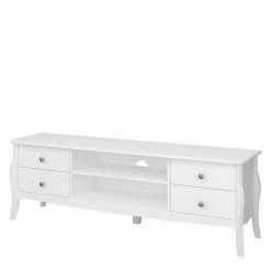 Klassisches TV Board In Weiß - Essna