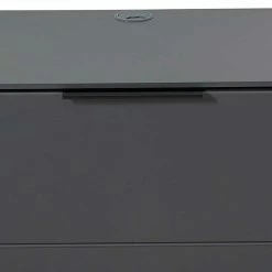 Kleine Tür-Kommode In Dunkelgrau - Nivita -Lana Sales kleine tuer kommode in dunkelgrau 60x62x44 cm nivita 04