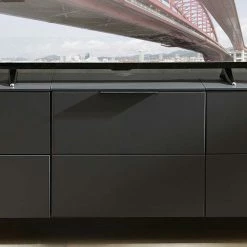 Kleine Tür-Kommode In Dunkelgrau - Nivita -Lana Sales kleine tuer kommode in dunkelgrau 60x62x44 cm nivita 05