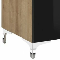 Kleines TV Board Mit Klappe 90x44x46 Cm - Saspan 8 Kleines TV Board Mit Klappe 90x44x46 Cm - Saspan -Lana Sales kleines tv board mit klappe 90x44x46 cm in schwarz glas eiche dekor saspan 02