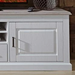 Landhaus Lowboard Rozasa In Weiß -Lana Sales landhaus lowboard weiss 200 cm breit rozasa 03