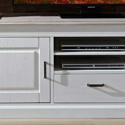 Landhaus Lowboard Rozasa In Weiß -Lana Sales landhaus lowboard weiss 200 cm breit rozasa 04