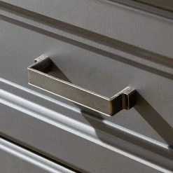 Landhaus TV Board In Grau - Thumbs -Lana Sales landhaus tv board in grau und eichefarben 143x54x51 thumbs 04