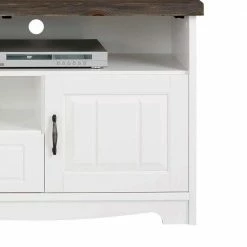 Landhaus TV Board In Weiß & Grau - Ayrinu -Lana Sales landhaus tv board in weiss grau aus kiefer massivholz ayrinu 05