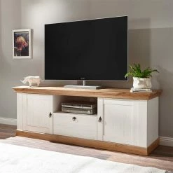 Landhaus TV Element 183 Cm Breit - Diatara -Lana Sales landhaus tv element 183 cm breit zweifarbiges design diatara 01