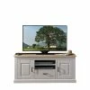 Landhaus TV Schrank Mariessa In Weiß & Eiche Hell -Lana Sales landhaus tv schrank in weiss eiche hell 65cm hoch mariessa f