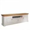 Landhaus TV Schrank Elvelina In Weiß & Eichenfarben 1 Landhaus TV Schrank Elvelina In Weiß & Eichenfarben -Lana Sales landhaus tv schrank in weiss eichenfarben elvelina f