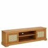 Landhaus TV Unterschrank 175 Cm Breit - Ailos -Lana Sales landhaus tv unterschrank 175 cm breit 2 tuerig mit rattangeflecht ailos f