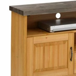 Landhaus TV Unterschrank In Natur & Grau - Ostanzia 12 Landhaus TV Unterschrank In Natur & Grau - Ostanzia -Lana Sales landhaus tv unterschrank in natur grau aus kiefer massivholz ostanzia 04