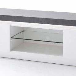 Lowboard Rebelvo In Weiß Grau 11 Lowboard Rebelvo In Weiß Grau -Lana Sales lowboard weiss grau led beleuchtung rebelvo 03