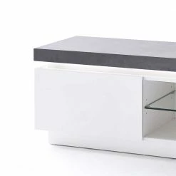 Lowboard Rebelvo In Weiß Grau 12 Lowboard Rebelvo In Weiß Grau -Lana Sales lowboard weiss grau led beleuchtung rebelvo 04