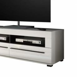 Lowboard Jetongos In Weiß Hochglanz 6 Lowboard Jetongos In Weiß Hochglanz -Lana Sales lowboard weiss hochglanz 140 cm jetongos 04