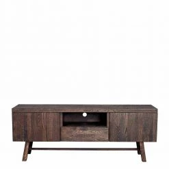 Markantes Retro TV Board Aus Eiche Dunkel - Vedraza 9 Markantes Retro TV Board Aus Eiche Dunkel - Vedraza -Lana Sales markantes retro tv board aus eiche dunkel 160 cm breit vedraza 01