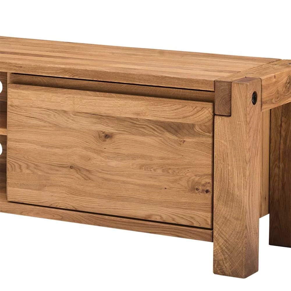 Massives Eichenholz TV Board 139 Cm Breit - Tailuv 6 Massives Eichenholz TV Board 139 Cm Breit - Tailuv – Bild 4