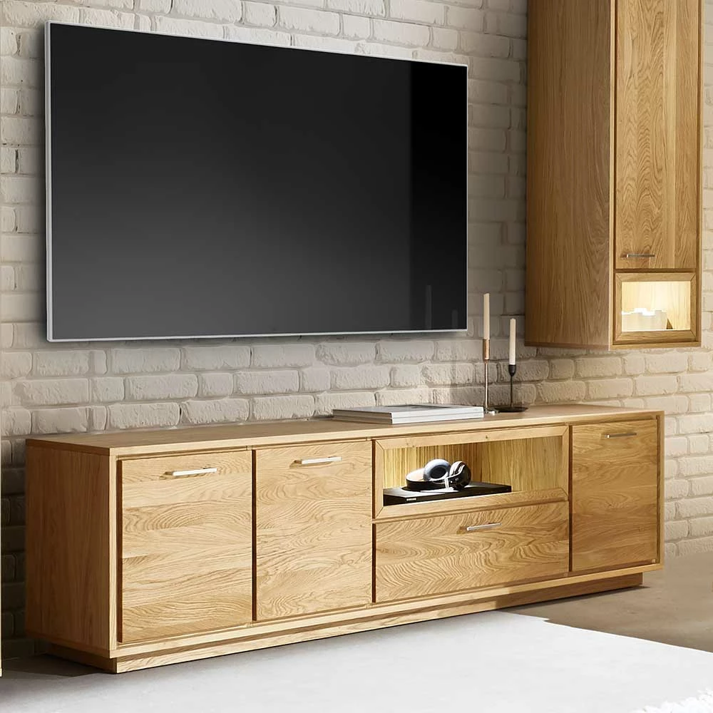 Massives TV Board Aus Wildeiche - Vochalov 4 Massives TV Board Aus Wildeiche - Vochalov – Bild 2