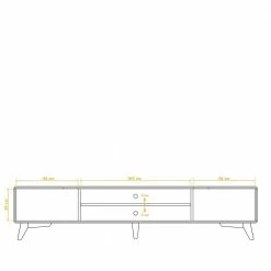 Massives TV Element Aus Geölter Kernbuche - Junola -Lana Sales massives tv element aus geoelter kernbuche 2 tuerig 2 faecher junola 02