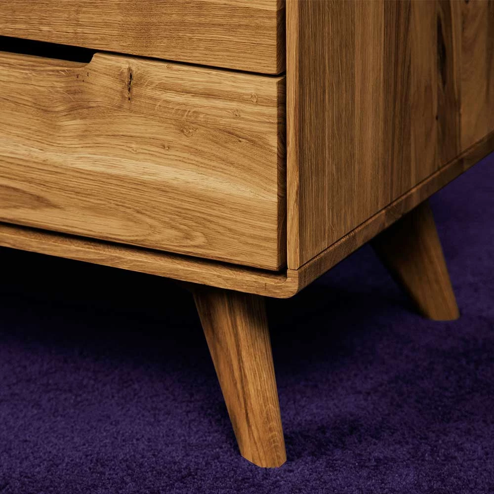 Massivholz Kombi-Kommode In Natur Geölt - Eavy I 6 Massivholz Kombi-Kommode In Natur Geölt - Eavy I – Bild 4