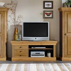 Massivholz Lowboard Piatra Aus Kiefer -Lana Sales massivholz lowboard kiefer landhausstil piatra 01