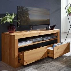 Massivholz TV Element Mit 111 Cm Breite - Filedria -Lana Sales massivholz tv element mit 111 cm breite aus kiefer in eichefarben filedria 02