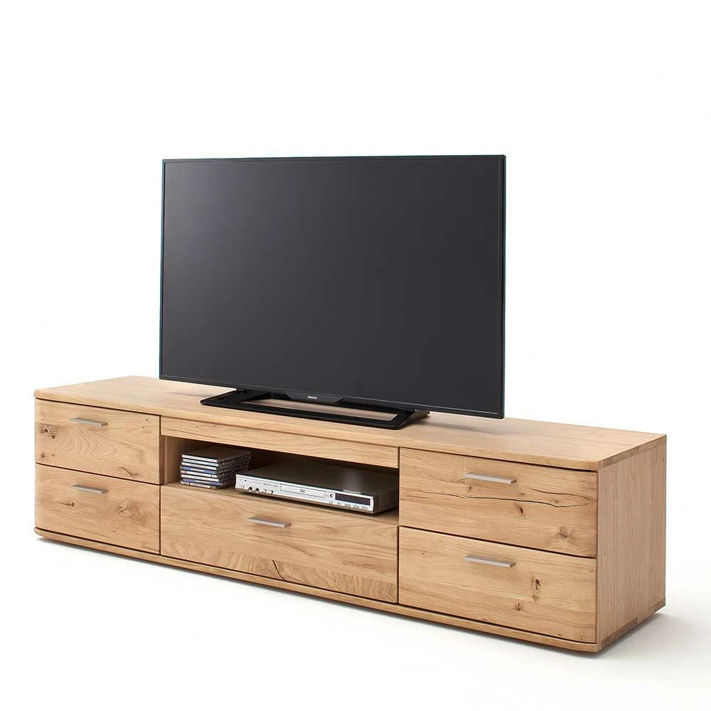 Massivholz TV Lowboard Mit 5 Schubladen - Mabasa 5 Massivholz TV Lowboard Mit 5 Schubladen - Mabasa – Bild 3
